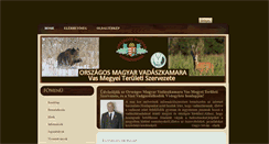 Desktop Screenshot of omvkvas.hu